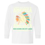 Heavy Cotton Youth Long Sleeve Gildan T-Shirt 5400B Thumbnail