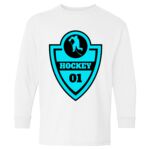 Heavy Cotton Youth Long Sleeve Gildan T-Shirt 5400B Thumbnail