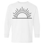 Heavy Cotton Youth Long Sleeve Gildan T-Shirt 5400B Thumbnail