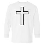 Heavy Cotton Youth Long Sleeve Gildan T-Shirt 5400B Thumbnail