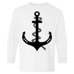 Heavy Cotton Youth Long Sleeve Gildan T-Shirt 5400B Thumbnail