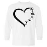 Heavy Cotton Youth Long Sleeve Gildan T-Shirt 5400B Thumbnail