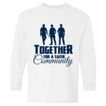 Heavy Cotton Youth Long Sleeve Gildan T-Shirt 5400B Thumbnail