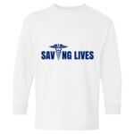 Heavy Cotton Youth Long Sleeve Gildan T-Shirt 5400B Thumbnail