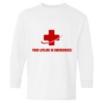 Heavy Cotton Youth Long Sleeve Gildan T-Shirt 5400B Thumbnail