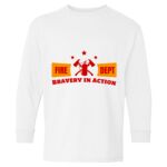 Heavy Cotton Youth Long Sleeve Gildan T-Shirt 5400B Thumbnail