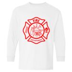 Heavy Cotton Youth Long Sleeve Gildan T-Shirt 5400B Thumbnail