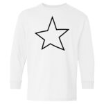 Heavy Cotton Youth Long Sleeve Gildan T-Shirt 5400B Thumbnail