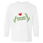 Heavy Cotton Youth Long Sleeve Gildan T-Shirt 5400B Thumbnail