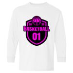 Heavy Cotton Youth Long Sleeve Gildan T-Shirt 5400B Thumbnail