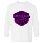 Heavy Cotton Youth Long Sleeve Gildan T-Shirt 5400B Thumbnail