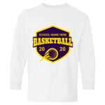 Heavy Cotton Youth Long Sleeve Gildan T-Shirt 5400B Thumbnail