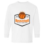 Heavy Cotton Youth Long Sleeve Gildan T-Shirt 5400B Thumbnail