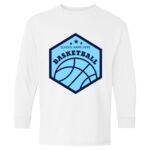 Heavy Cotton Youth Long Sleeve Gildan T-Shirt 5400B Thumbnail