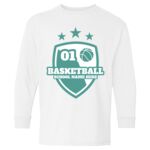 Heavy Cotton Youth Long Sleeve Gildan T-Shirt 5400B Thumbnail