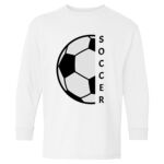 Heavy Cotton Youth Long Sleeve Gildan T-Shirt 5400B Thumbnail