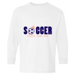 Heavy Cotton Youth Long Sleeve Gildan T-Shirt 5400B Thumbnail