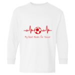 Heavy Cotton Youth Long Sleeve Gildan T-Shirt 5400B Thumbnail