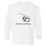 Heavy Cotton Youth Long Sleeve Gildan T-Shirt 5400B Thumbnail