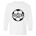 Heavy Cotton Youth Long Sleeve Gildan T-Shirt 5400B Thumbnail