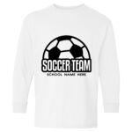 Heavy Cotton Youth Long Sleeve Gildan T-Shirt 5400B Thumbnail