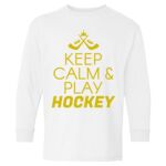 Heavy Cotton Youth Long Sleeve Gildan T-Shirt 5400B Thumbnail