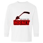 Heavy Cotton Youth Long Sleeve Gildan T-Shirt 5400B Thumbnail