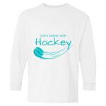 Heavy Cotton Youth Long Sleeve Gildan T-Shirt 5400B Thumbnail