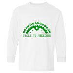 Heavy Cotton Youth Long Sleeve Gildan T-Shirt 5400B Thumbnail