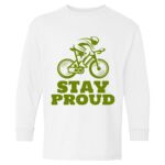 Heavy Cotton Youth Long Sleeve Gildan T-Shirt 5400B Thumbnail