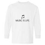 Heavy Cotton Youth Long Sleeve Gildan T-Shirt 5400B Thumbnail