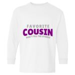 Heavy Cotton Youth Long Sleeve Gildan T-Shirt 5400B Thumbnail