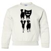 Heavy Blend Youth Crewneck Sweatshirt Gildan Thumbnail