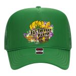 OTTO Cap 5 Panel High Crown Mesh Back Trucker Hat Thumbnail