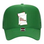 OTTO Cap 5 Panel High Crown Mesh Back Trucker Hat Thumbnail