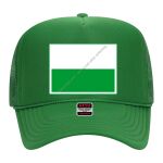 OTTO Cap 5 Panel High Crown Mesh Back Trucker Hat Thumbnail