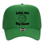 OTTO Cap 5 Panel High Crown Mesh Back Trucker Hat Thumbnail