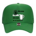 OTTO Cap 5 Panel High Crown Mesh Back Trucker Hat Thumbnail