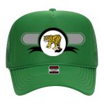 OTTO Cap 5 Panel High Crown Mesh Back Trucker Hat Thumbnail