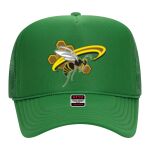 OTTO Cap 5 Panel High Crown Mesh Back Trucker Hat Thumbnail