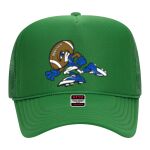 OTTO Cap 5 Panel High Crown Mesh Back Trucker Hat Thumbnail