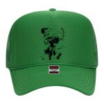 OTTO Cap 5 Panel High Crown Mesh Back Trucker Hat Thumbnail