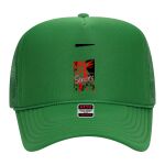 OTTO Cap 5 Panel High Crown Mesh Back Trucker Hat Thumbnail