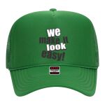 OTTO Cap 5 Panel High Crown Mesh Back Trucker Hat Thumbnail
