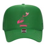 OTTO Cap 5 Panel High Crown Mesh Back Trucker Hat Thumbnail