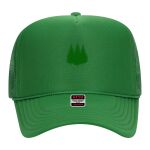 OTTO Cap 5 Panel High Crown Mesh Back Trucker Hat Thumbnail