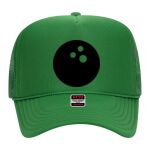 OTTO Cap 5 Panel High Crown Mesh Back Trucker Hat Thumbnail