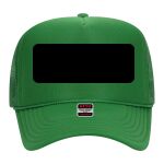 OTTO Cap 5 Panel High Crown Mesh Back Trucker Hat Thumbnail