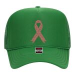 OTTO Cap 5 Panel High Crown Mesh Back Trucker Hat Thumbnail