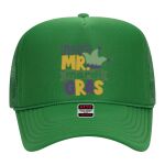OTTO Cap 5 Panel High Crown Mesh Back Trucker Hat Thumbnail
